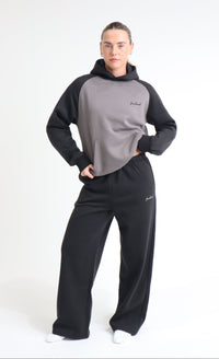 Off Track Black Jogger