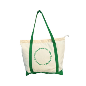 Green Zip - Made For Adventures Tote