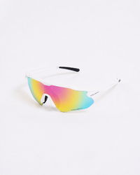 Dark Pink Running Glasses
