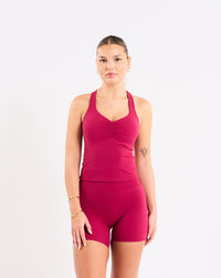 Halter Top - Cherry