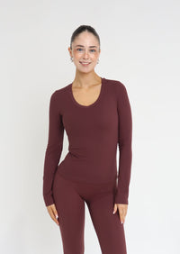 Long Sleeve - Burgundy