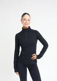 Reset Half-Zip - Black