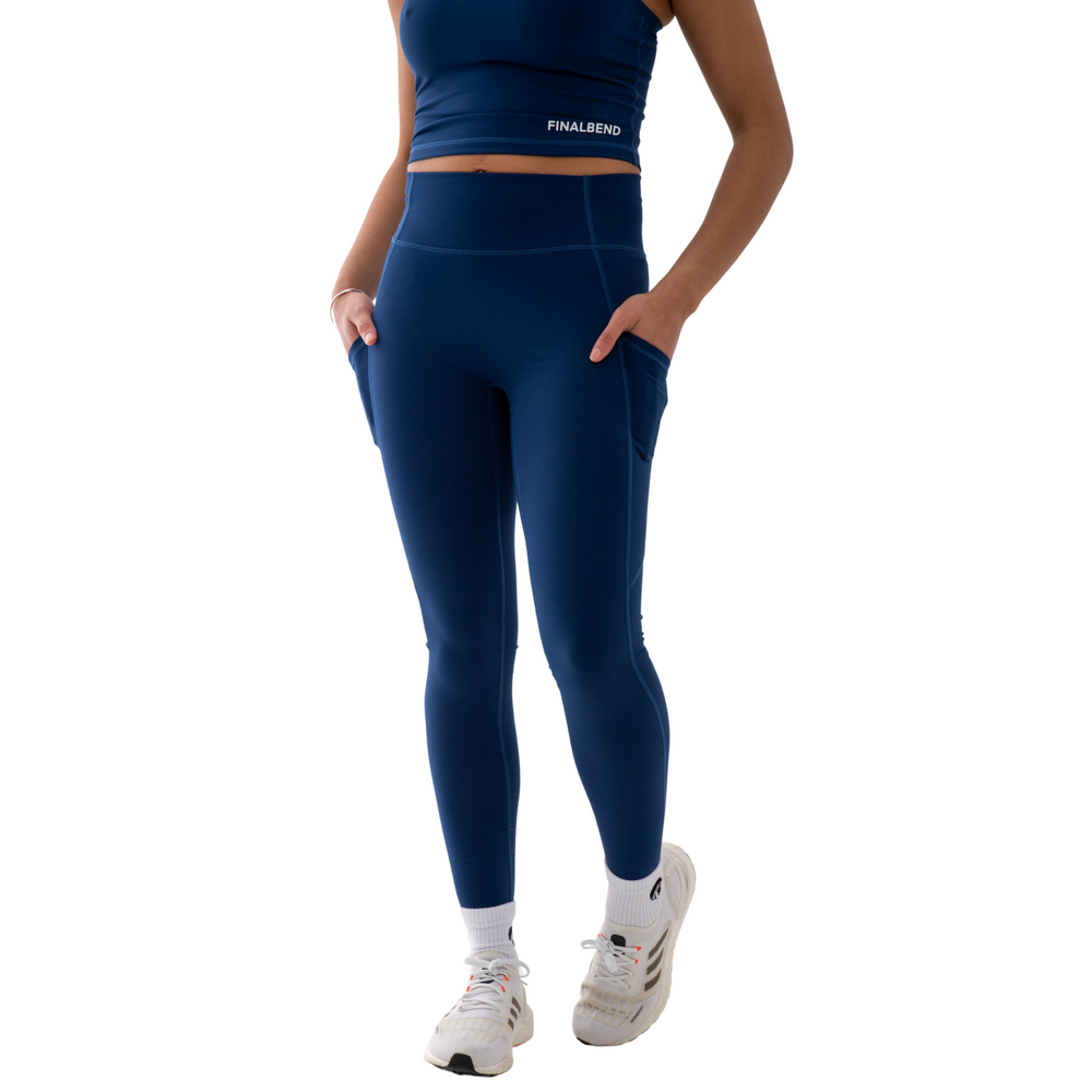 
            
                Load image into Gallery viewer, Eco Soft - Bottle Blue Leggings
            
        