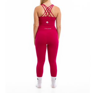 
            
                Load image into Gallery viewer, Champion Leggings - Cherry
            
        