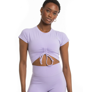 
            
                Load image into Gallery viewer, Lilac Tie Front Top
            
        